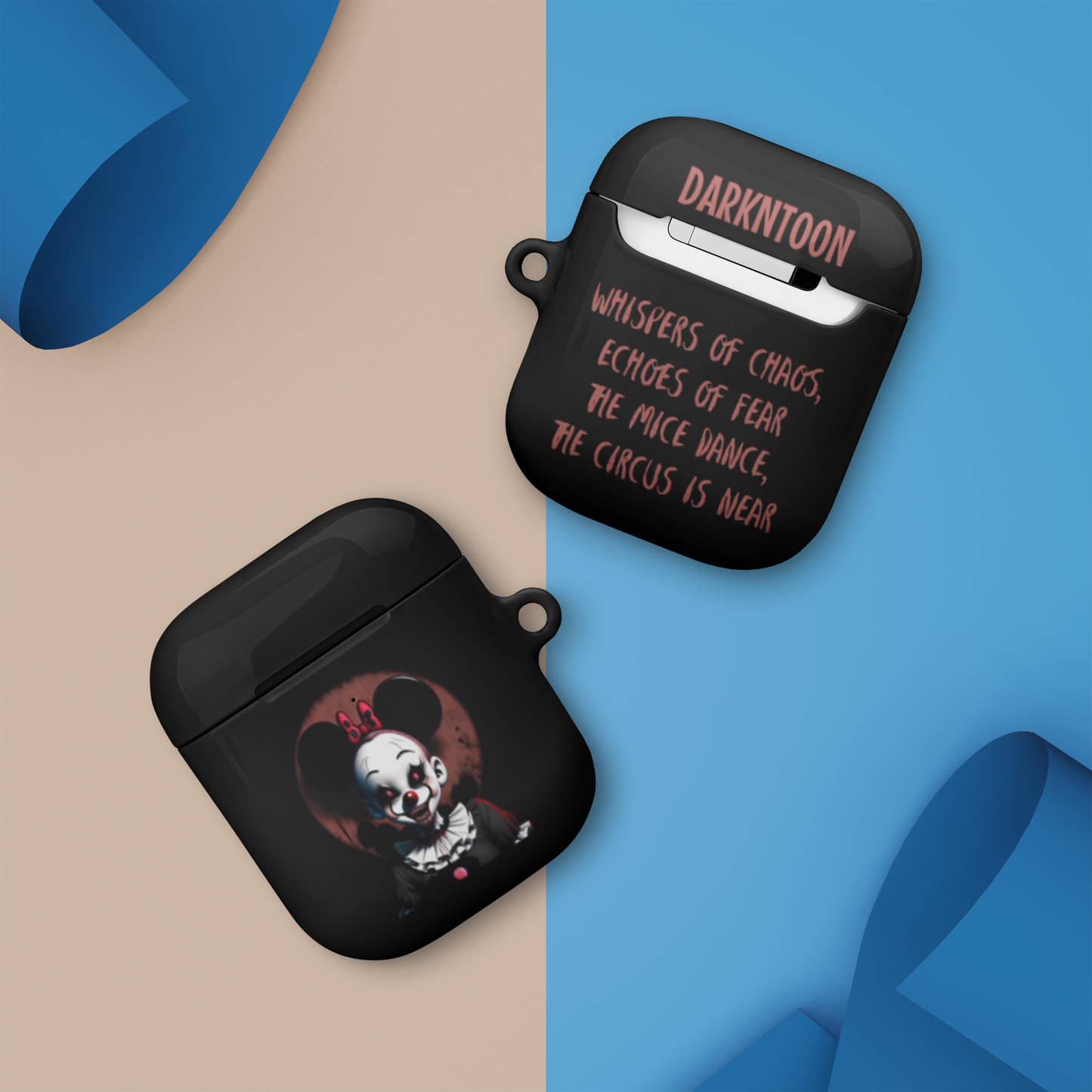 Mice of Misery: The Clowning Terror MD - 1st & 2nd gen AirPods Case