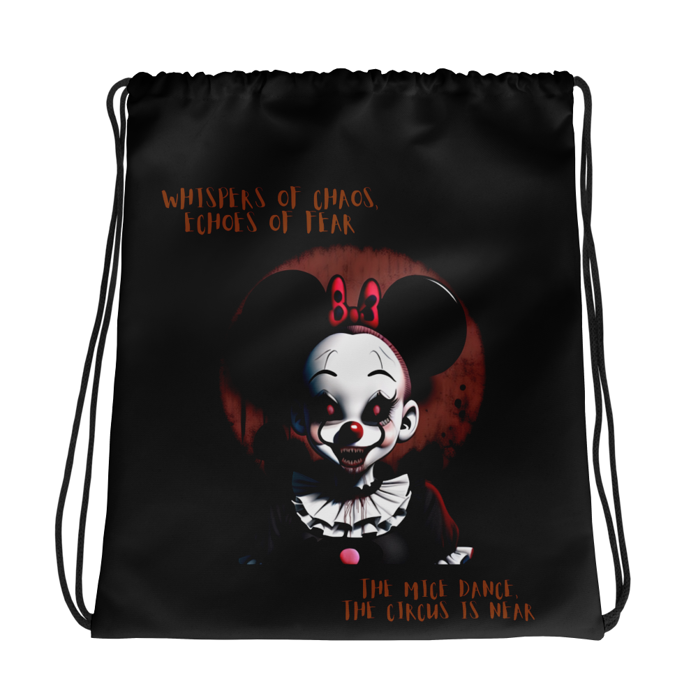 Mice of Misery: The Clowning Terror MD - Drawstring Bag