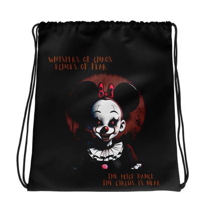 Mice of Misery: The Clowning Terror MD - Drawstring Bag