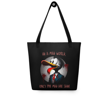 Duck of Shadows: Quack Madness Edition - Tote Bag