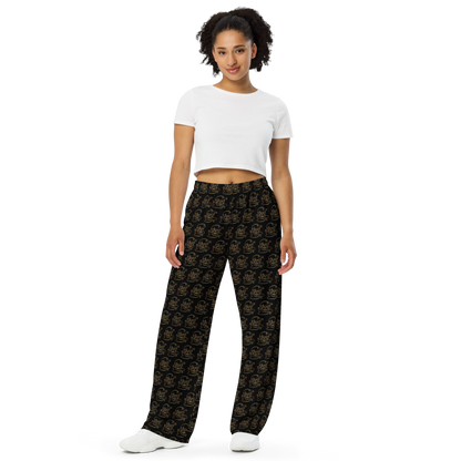 DARKNTOON - Women's Wide-Leg Pyjama Bottoms