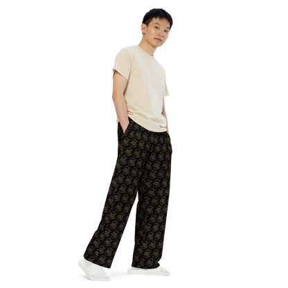 DARKNTOON - Men's Wide-Leg Pyjama Bottoms