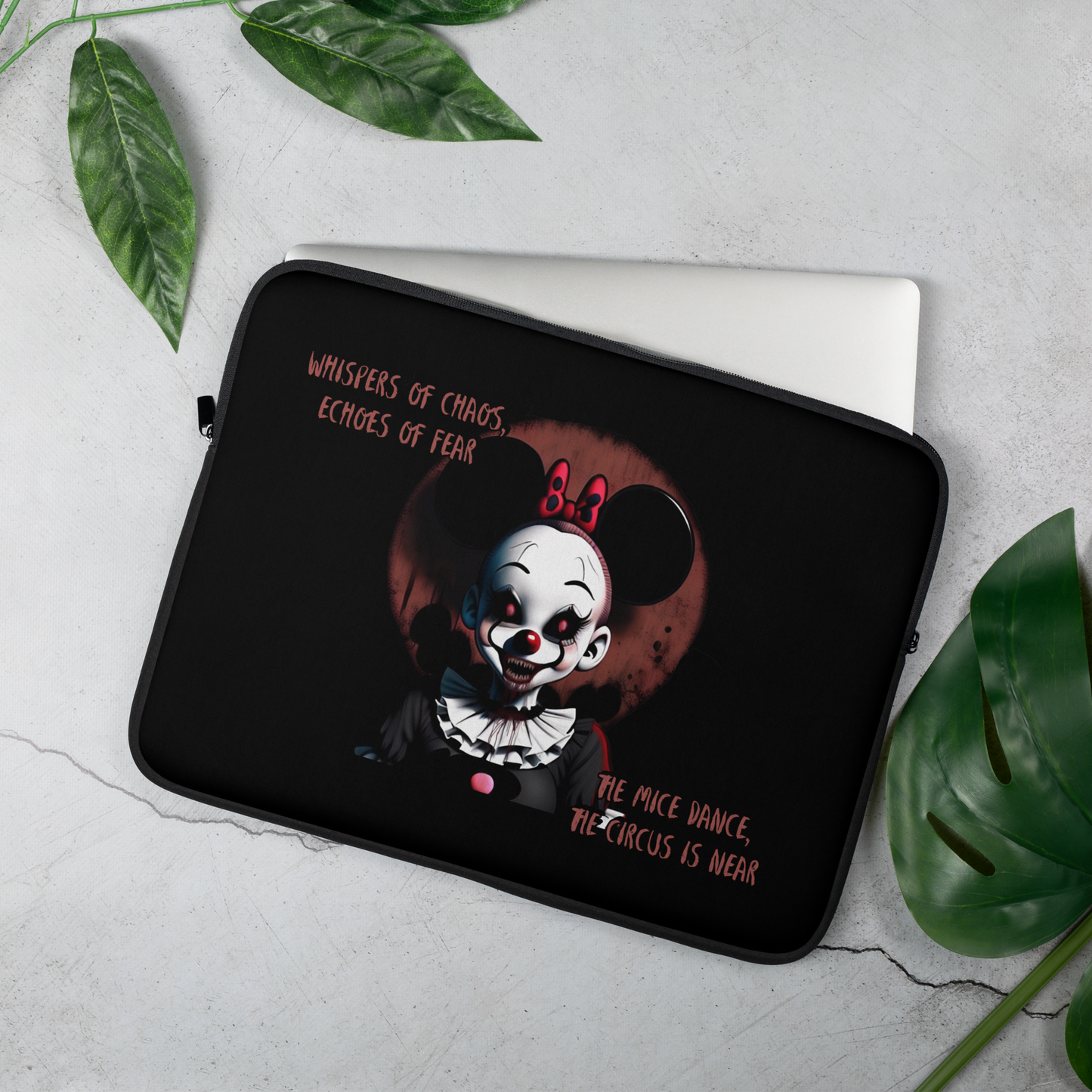 Mice of Misery: The Clowning Terror MD - Laptop Sleeve 15"