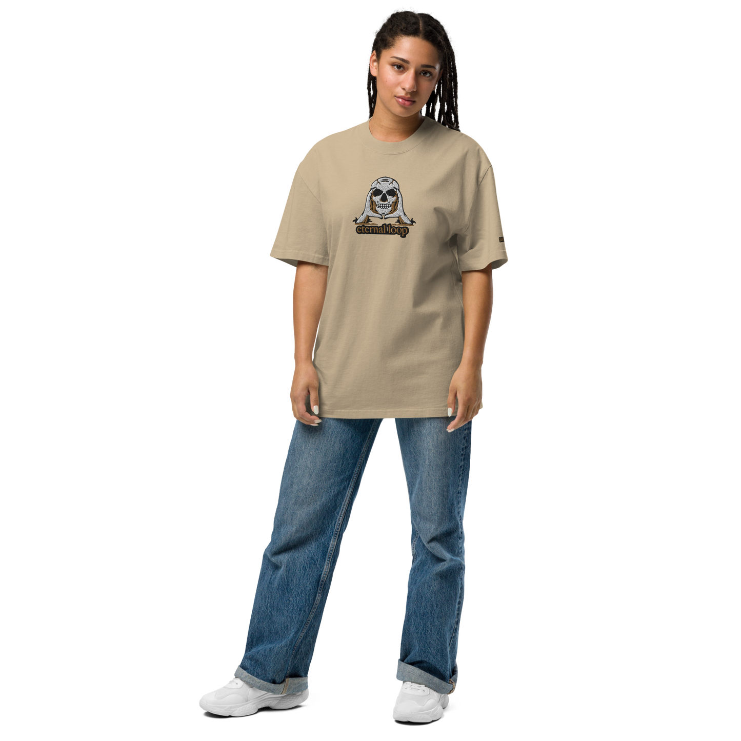 Enigma - Women's Oversized Faded T-shirt