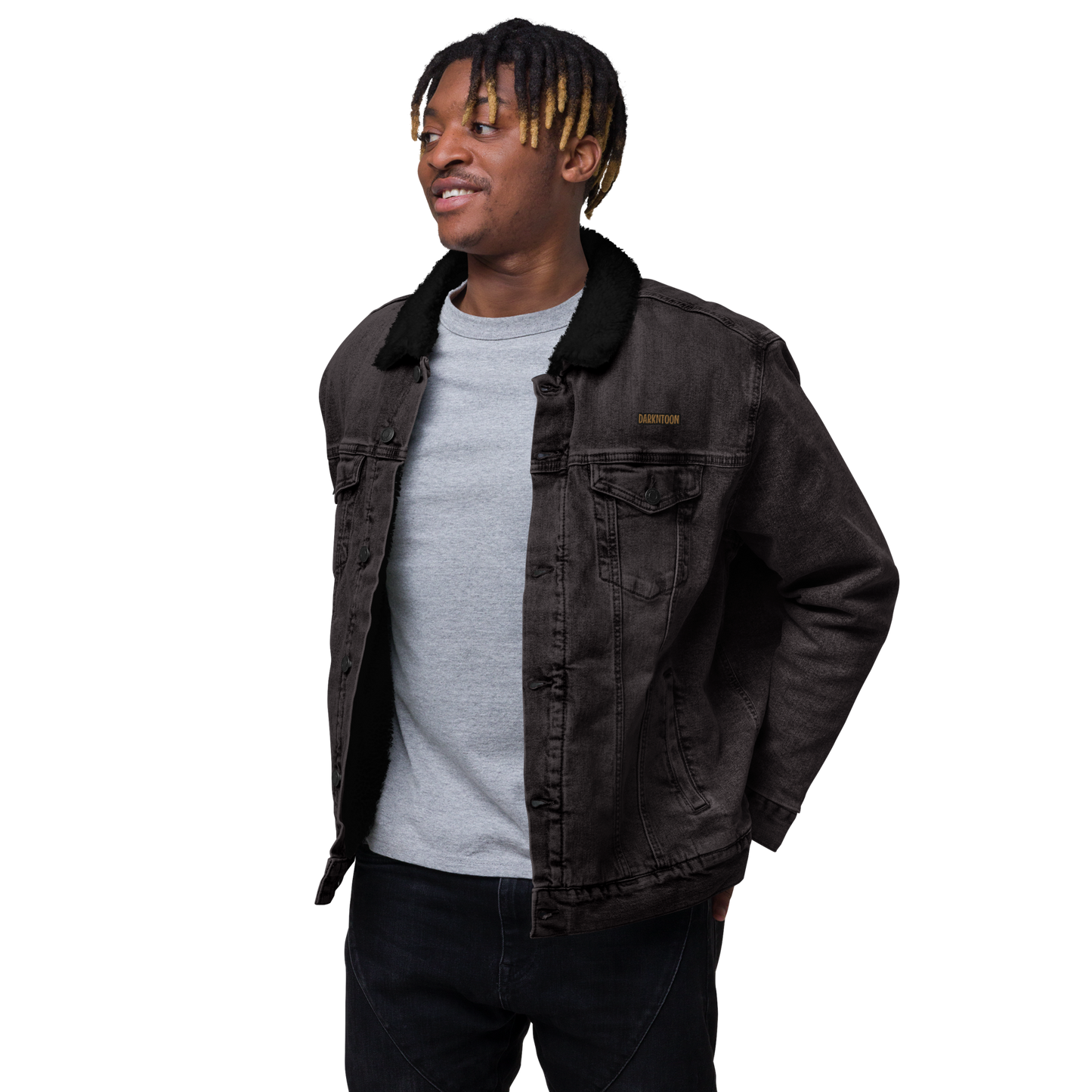 Enigma - Men's Denim Sherpa Jacket