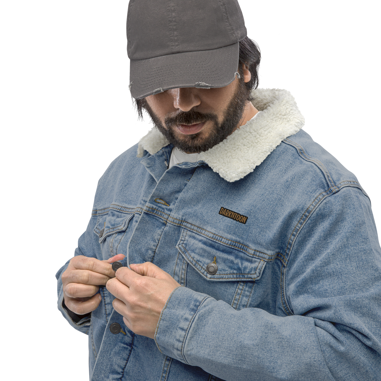 Enigma - Men's Denim Sherpa Jacket